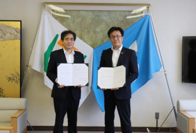 写真：守山市と株式会社セブンーイレブン・ジャパンとの包括連携に関する協定を締結
