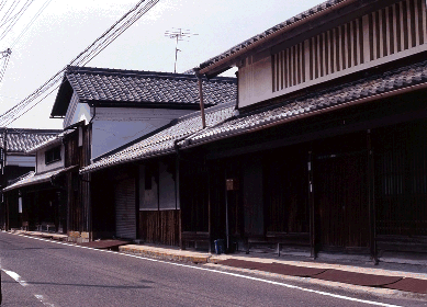 写真：中山道守山宿