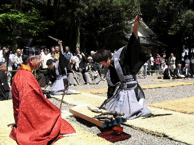 写真：すし切りまつり