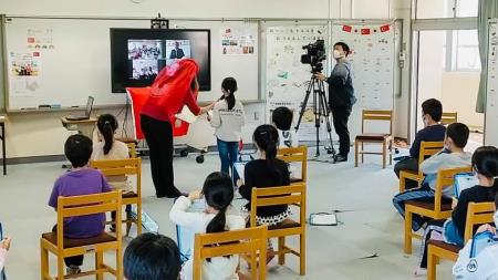 写真：オンライン交流の様子3