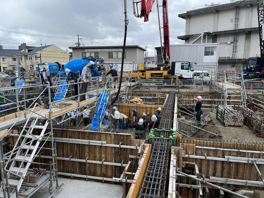 写真：令和4年6月　工事状況1