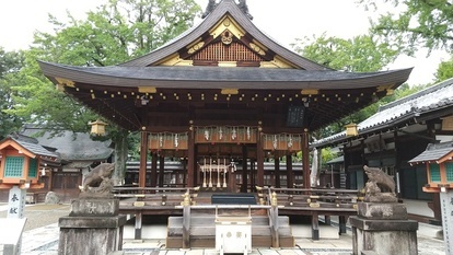 神社内