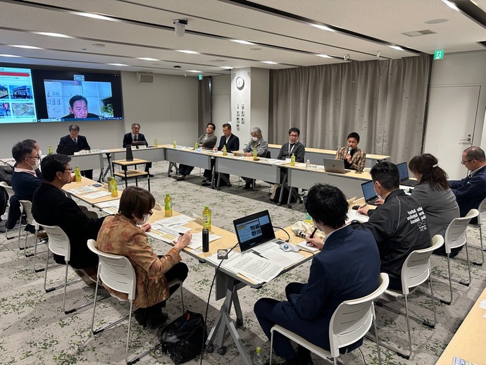 写真：令和6年度 守山市スポーツ推進計画策定協議会の様子