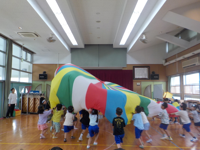 バルーン遊び
