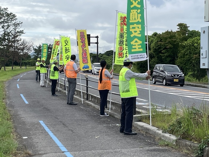 交通死亡事故防止啓発活動